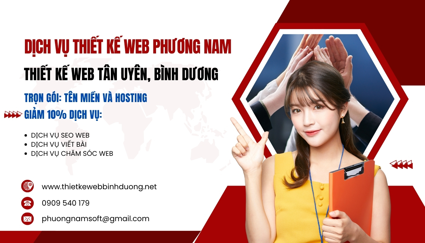 THIẾT KẾ WEB TÂN UYÊN