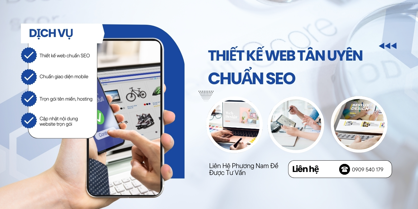 Thiết kế website Tân Uyên | Thiết kế web Tân Uyên Thiết kế web Phương Nam giá hợp lý thiết kế theo yêu cầu