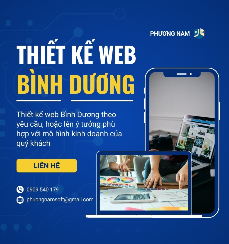 Thiet ke website tai Binh Duong