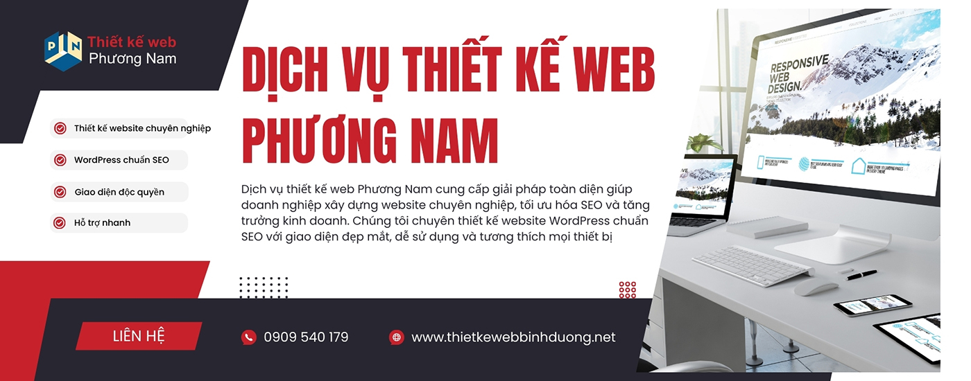 Thiết kế web tại KCN Vsip 1 Thiết kế web tại KCN Vsip 1