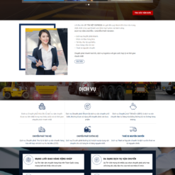 Thiết kế web Công ty Chuyển Phát Nhanh Uy Tín Việt chuyenphatnhanhuytinviet.com.vn