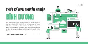 Thiết kế web Bình Dương chuyên nghiệp